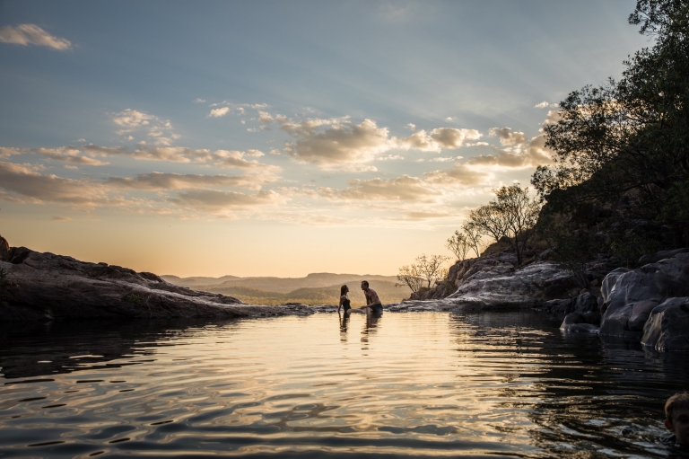 北领地，卡卡杜国家公园，加伦瀑布 © 澳大利亚旅游局版权所有