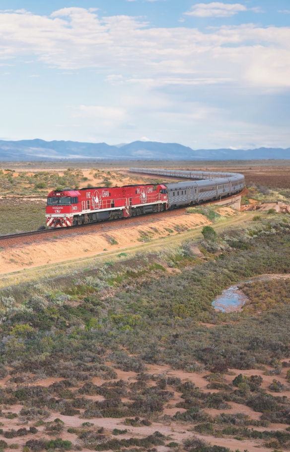 南澳大利亚州，安格斯达港，“甘号”列车 © Journey Beyond 版权所有