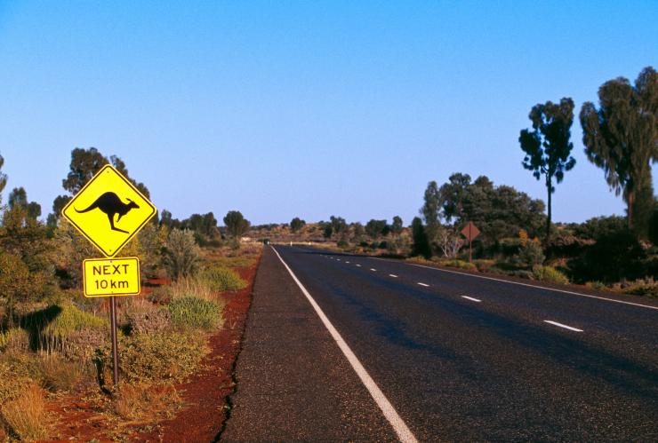 Road sign, Northern Territory © Tourism Australia