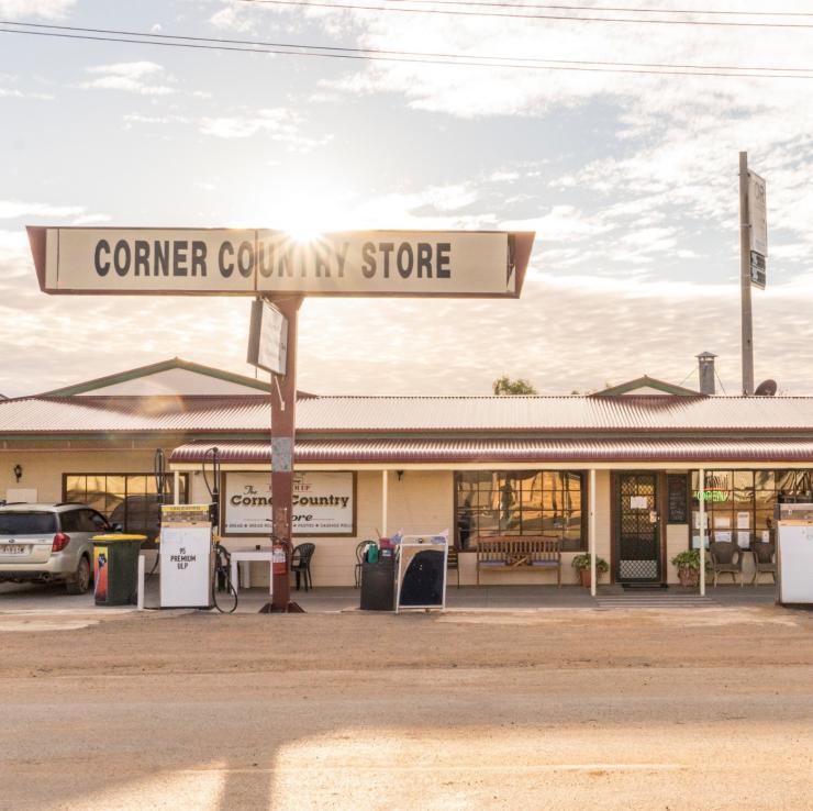 蒂布布拉的 The Corner Country 商店 © 新南威尔士州旅游局版权所有