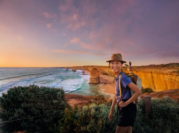 十二门徒岩，维多利亚州 ©️ 澳大利亚旅游局版权所有