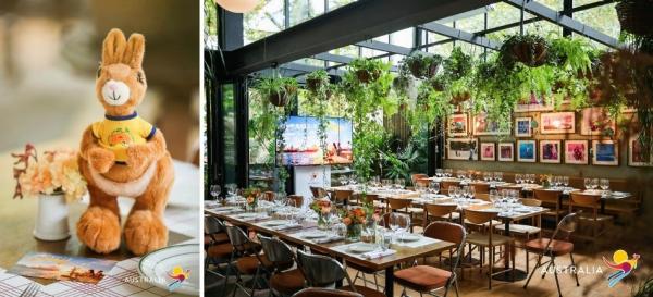 澳大利亚旅游局在上海充满澳式风情的餐厅推出限时澳式早午餐菜单