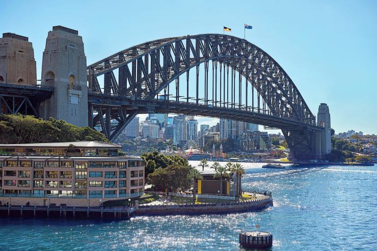 悉尼海港大桥( Sydney Harbour Bridge)(图片来源:澳大利亚旅游局) 悉尼海港大桥( Sydney Harbour Bridge)(图片来源:澳大利亚旅游局)