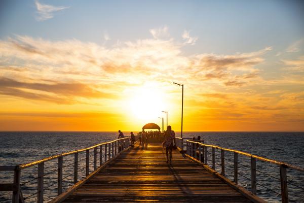 南澳大利亚州：阿德莱德西海滩的Park Run
