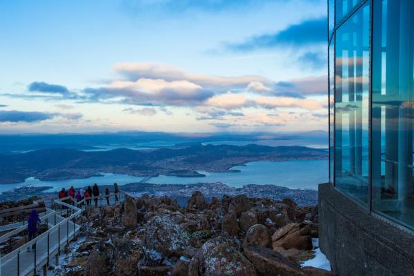 塔斯马尼亚州：霍巴特-威灵顿山山顶