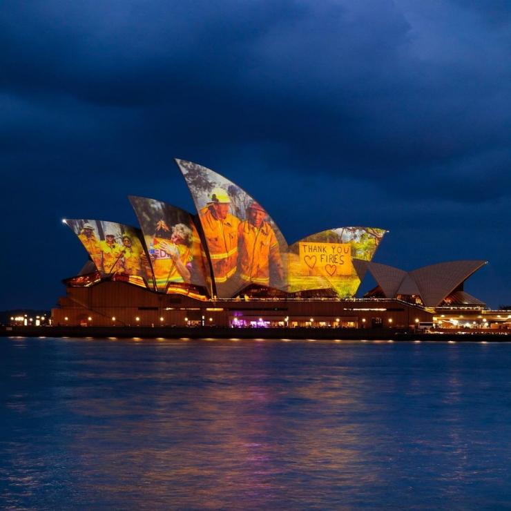 新南威尔士州悉尼歌剧院（Sydney Opera House） （图片来源：@sydneyoperahouse @kenleanfore） 