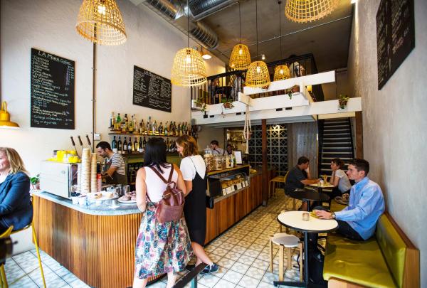 阿德莱德 La Moka 咖啡馆内景 © Josie Withers Photography 版权所有