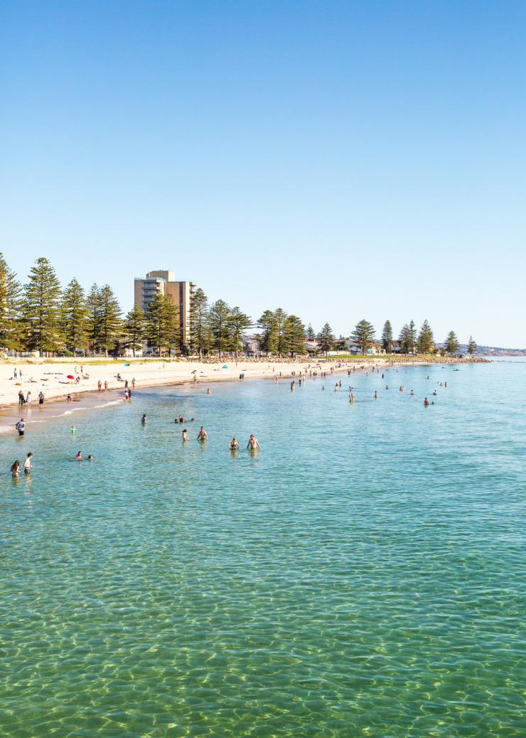 阿德莱德格雷尔的海滩 © 南澳大利亚旅游局版权所有