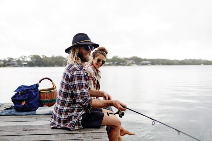 昆士兰州，努沙维尔，捕鱼 © 昆士兰州旅游及活动推广局，Ming Nomchong 版权所有