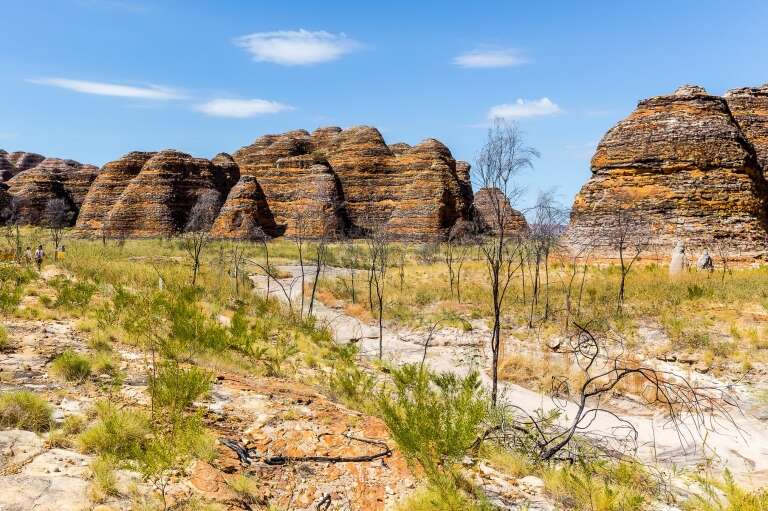 西澳大利亚州，普尔努卢卢国家公园，邦格尔邦格尔山脉。© Jewels Lynch Photography/西澳大利亚州旅游局版权所有