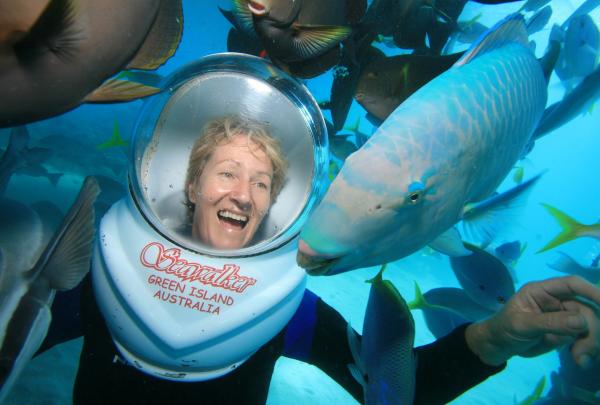 昆士兰州，大堡礁，海底漫步 © 海底漫步版权所有