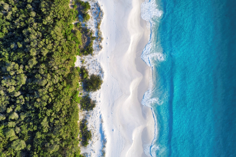 新南威尔士州，杰维斯湾，海厄姆海滩 © Jordan Robins 版权所有