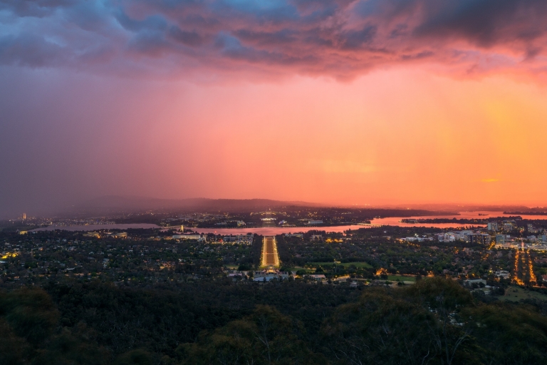 澳大利亚首都领地，堪培拉，安斯利山 © 澳大利亚旅游局版权所有