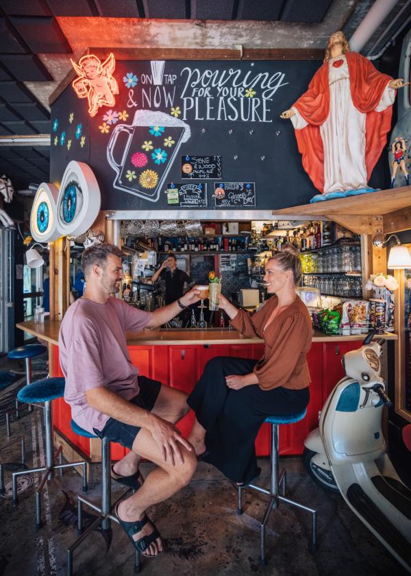 达尔文 Lola's Pergola 的饮品 © 北领地旅游局/Backyard Bandits 版权所有