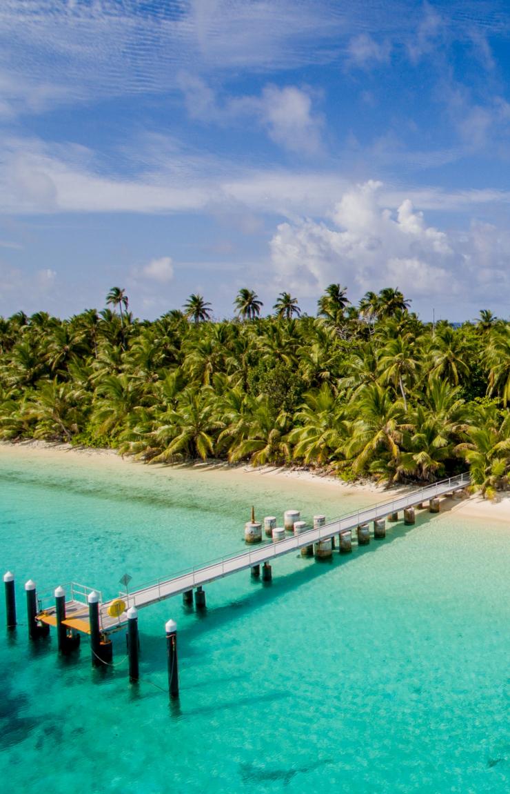 科科斯基林群岛，迪雷克申岛，科斯伊思海滩。© 科科斯基林群岛旅游协会版权所有