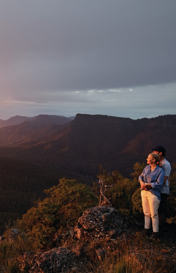 昆士兰州，美景环区，斯帕瑟峰（Spicers Peak）© 昆士兰州旅游及活动推广局版权所有