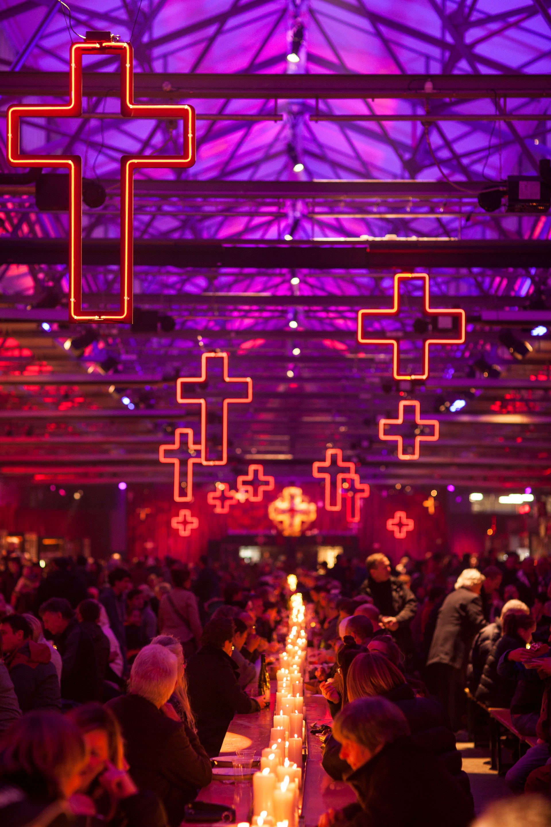 霍巴特 Dark Mofo 的冬季盛宴 © Dark Mofo 艺术节版权所有