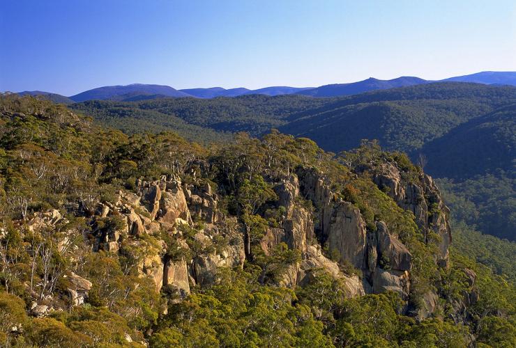 澳大利亚首都领地，纳玛吉国家公园（Namadgi National Park），布龙巴岩（Booroomba Rocks）© 堪培拉旅游局版权所有