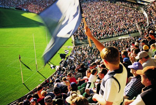 维多利亚州，墨尔本，墨尔本板球场，AFL 决赛 © 维多利亚州旅游局及 David Hannah 版权所有