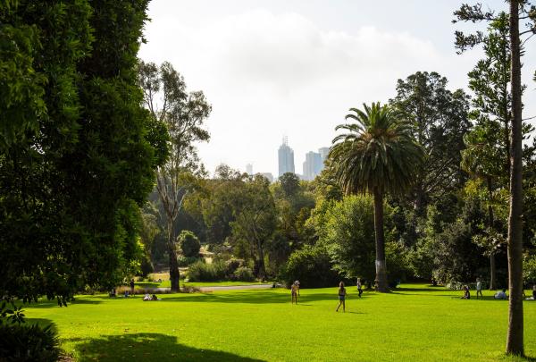 维多利亚州，墨尔本，皇家植物园 © 维多利亚州旅游局版权所有