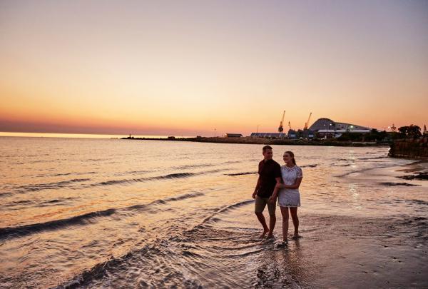 西澳大利亚州，弗里曼特尔，贝瑟海滩 © 西澳大利亚州旅游局版权所有