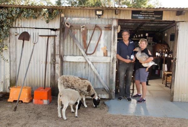 西澳大利亚州天鹅谷，泰勒斯酒庄，科林泰勒斯和多纳尔泰勒斯