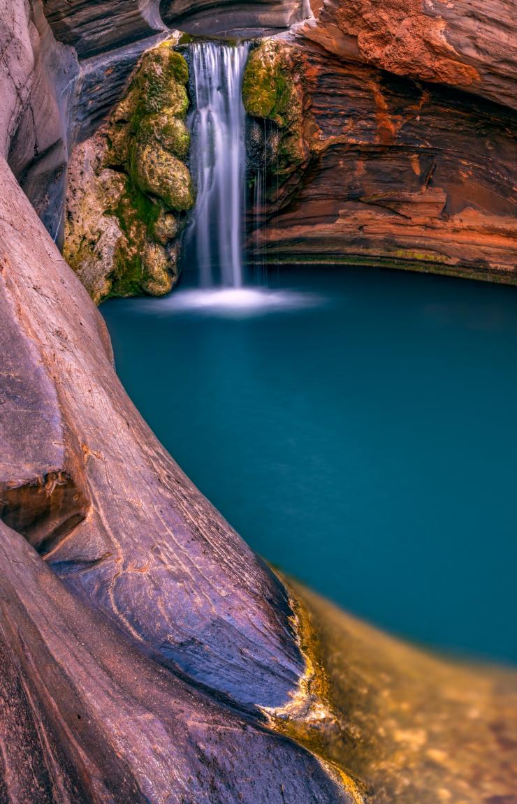 西澳大利亚州，卡瑞吉尼国家公园，哈默斯利峡谷（Hamersley Gorge） © 西澳大利亚州旅游局版权所有