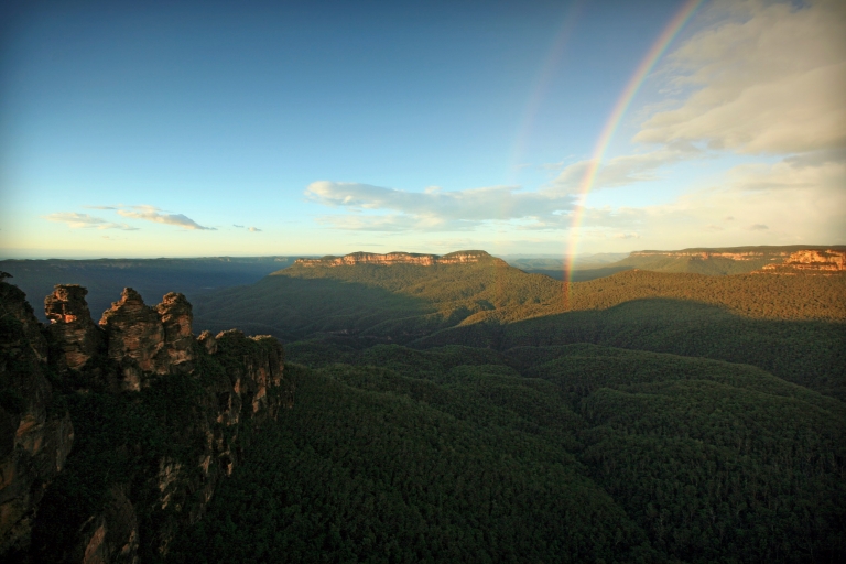 新南威尔士州，蓝山，格罗斯山谷，三姐妹峰 © 澳大利亚旅游局，David Ireland 版权所有
