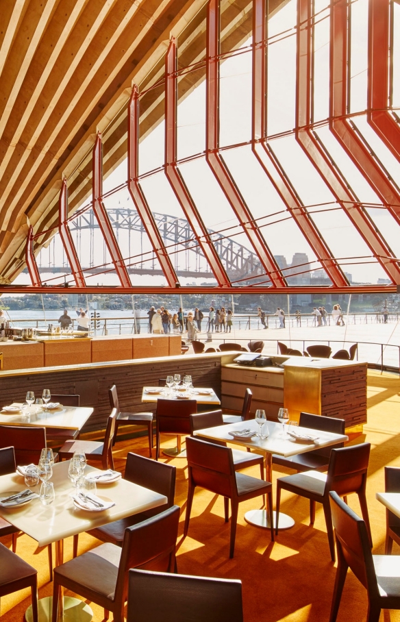 新南威尔士州，悉尼，Bennelong Restaurant and Bar © Brett Stevens/Bennelong 版权所有