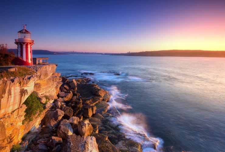 新南威尔士州，沃森湾，霍恩比灯塔 © 新南威尔士州旅游局版权所有