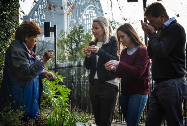 新南威尔士州，悉尼，岩石区，Dreamtime Southern X — 梦幻时光遗产之旅 © 澳大利亚旅游局，Archie Sartracom 版权所有