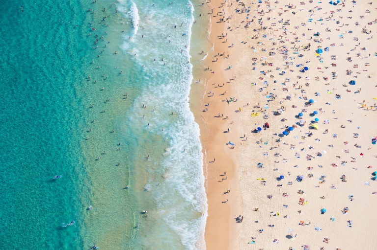 新南威尔士州，悉尼，邦迪海滩 © Daniel Tran 版权所有