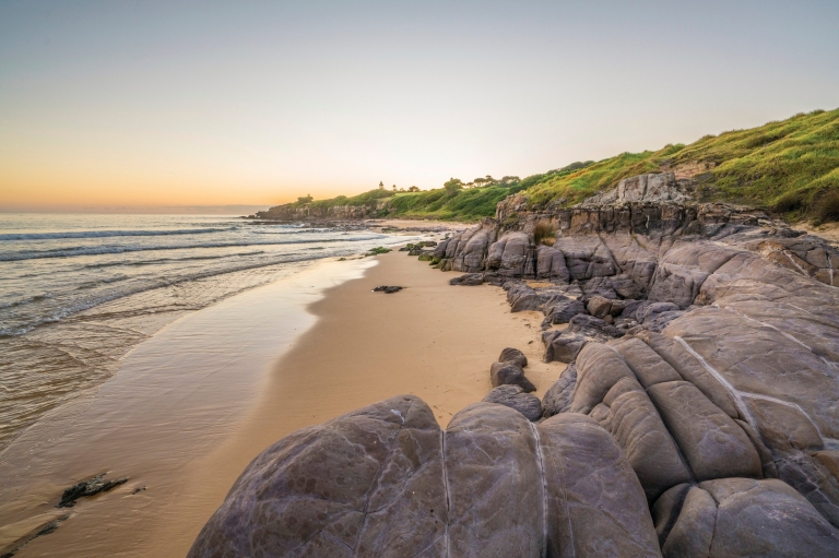 新南威尔士州，梅里布拉，梅里布拉海滩 © Dee Kramer Photography 版权所有