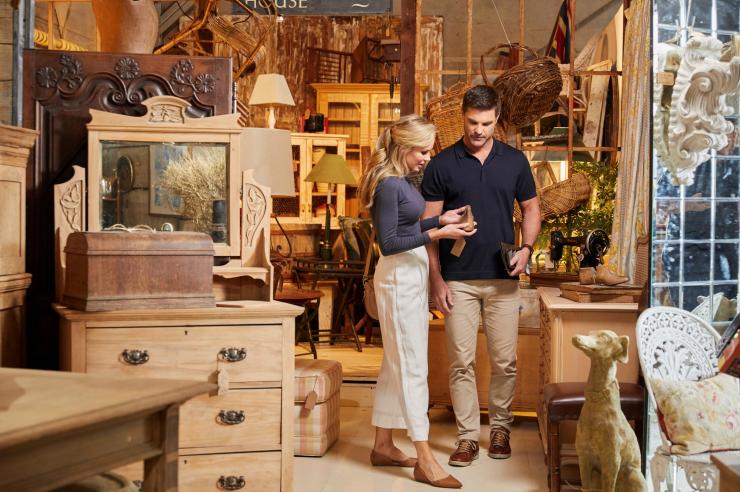 新南威尔士州，鲍拉，Dirty Janes 古董市场 © 新南威尔士州旅游局版权所有