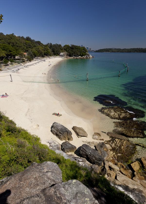 新南威尔士州，尼新园海滩，鲨鱼海滩 © 新南威尔士州旅游局版权所有