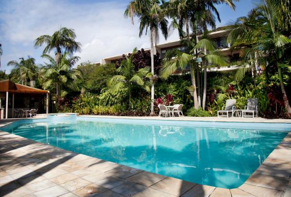 新南威尔士州，拜伦湾，Oasis 公寓和树屋 © Oasis 公寓和树屋版权所有