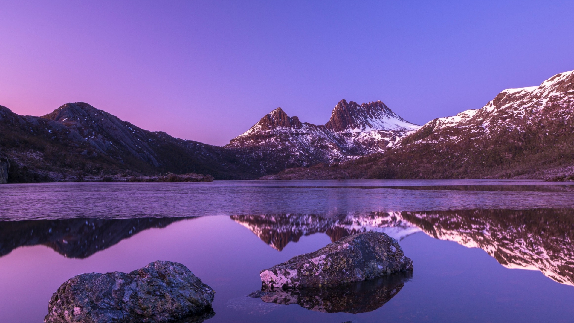 塔斯马尼亚州，摇篮山-圣克莱尔湖国家公园，摇篮山 © Pierre Destribats 版权所有