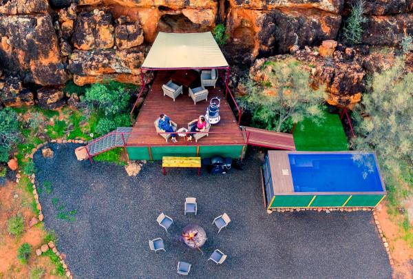 宿于帝王溪站 © Tourism NT & Christopher Pollitt 版权所有