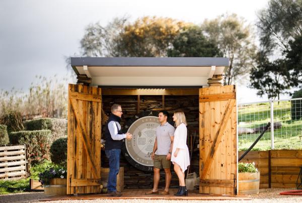 南澳大利亚州，麦拿伦谷，宝石树酒庄生物动力学小屋 © 宝石树酒庄版权所有