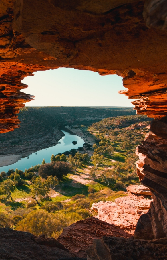 西澳大利亚州，卡尔巴里国家公园，自然之窗 © 西澳大利亚州旅游局版权所有