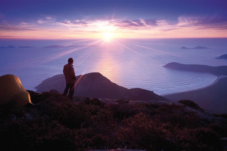 维多利亚州，威尔逊岬，奥伯伦山（Mount Oberon）© 维多利亚州旅游局版权所有