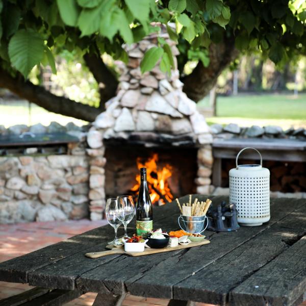 高奔谷塔图拉农庄壁炉旁的拼盘 © 塔图拉农庄版权所有