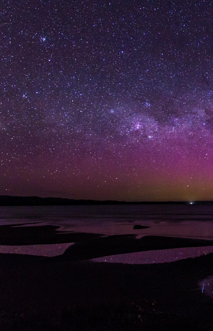 斯特雅汉（Strahan）当地的南极光 © Dietmar Kahles 版权所有