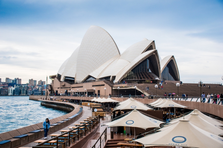 位于新南威尔士州的悉尼歌剧院（Sydney Opera House）观景 © Susan Kuriakose/Unsplash 版权所有