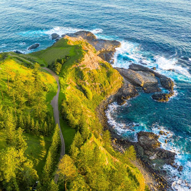 诺福克岛，海岸线 © 澳大利亚旅游局版权所有