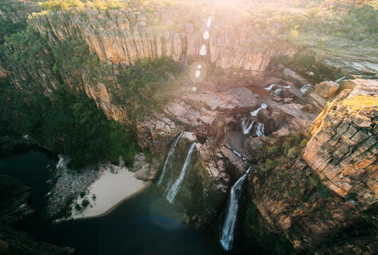 北领地，卡卡杜旅游局，加伦瀑布 © 澳大利亚旅游局版权所有