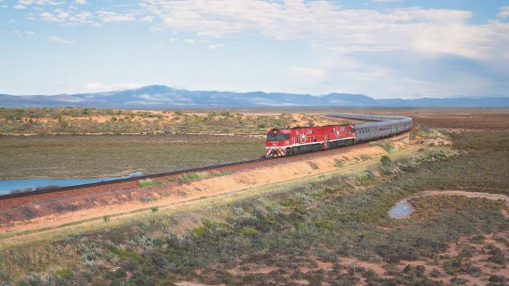 南澳大利亚州，安格斯达港，"甘号"列车 © Journey Beyond 版权所有