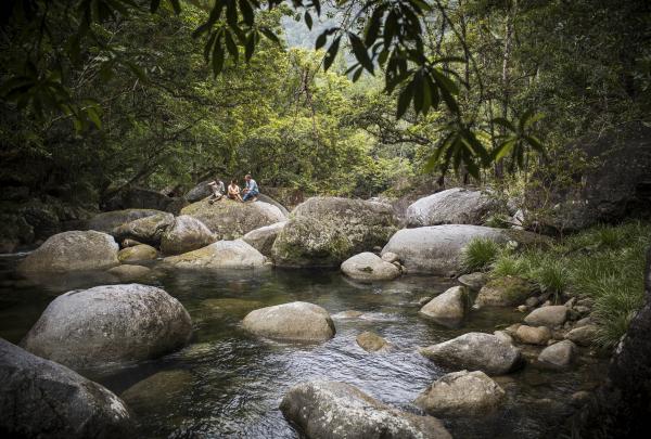昆士兰州，莫斯曼峡谷游客中心，澳大利亚原住民旅游大洋航线 © 澳大利亚旅游局版权所有