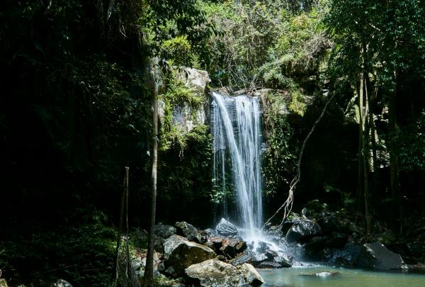 昆士兰州，坦伯林山，科提斯瀑布 © 昆士兰州旅游及活动推广局版权所有