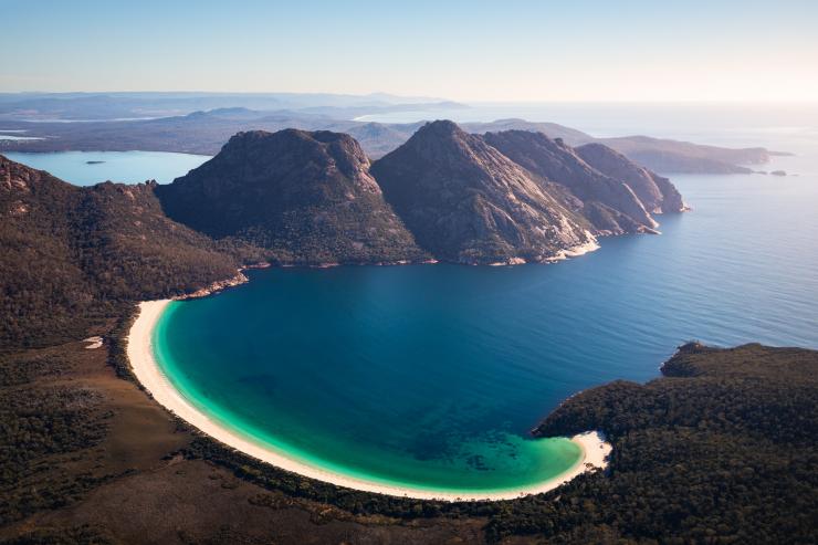 塔斯马尼亚州，菲欣纳国家公园，Freycinet Air © Daniel Tran 版权所有